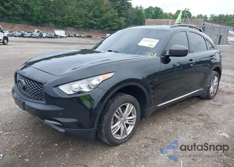 2017 Infiniti Qx70 из США, поврежденный, VIN JN8CS1MW3HM412207
